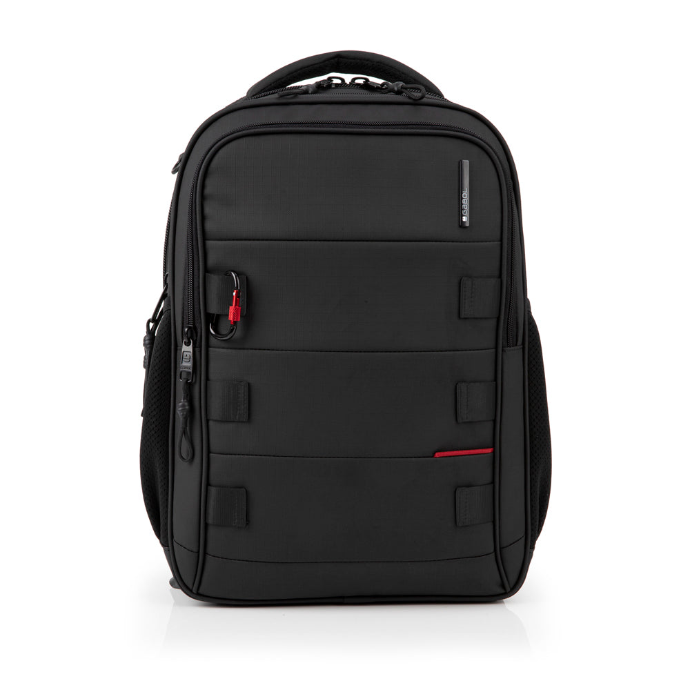 Laptop Backpack 15.6" 3 Compartments Black Disk