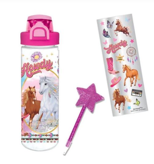 Pop-Open Water Bottle Writing Fun