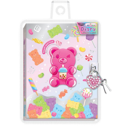 Diary W/Locks & Keys Gummy Bear