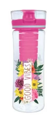 Mug Tritan Infuser Pink Bottle 0.83 L