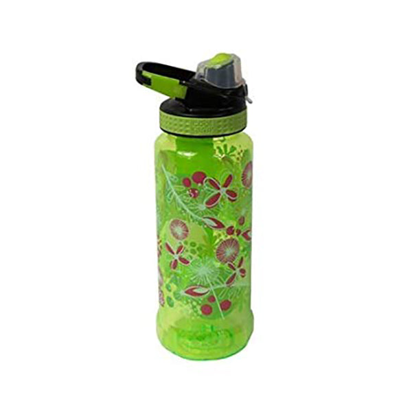 Gourde Rigid Printed Green 1L