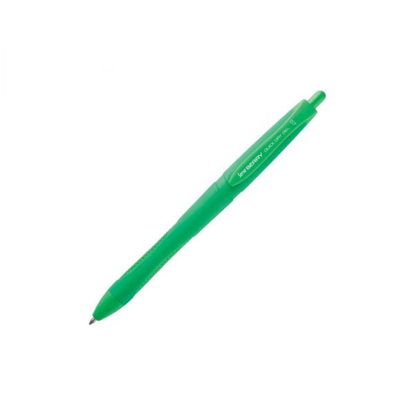 BERRY QUICK DRY GEL PEN,0.7MM,PASTEL GREEN