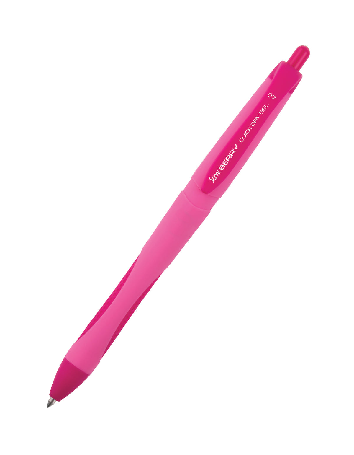 Ball Pen Quick Dry Gel 0.7 Pink