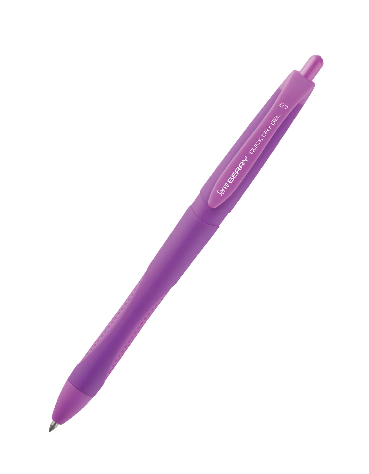 Ball Pen Quick Dry Gel 0.7 Purple