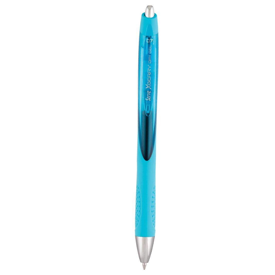 Gel Pen Xberry Instant Dry 0.7Mm Turquoise Blue