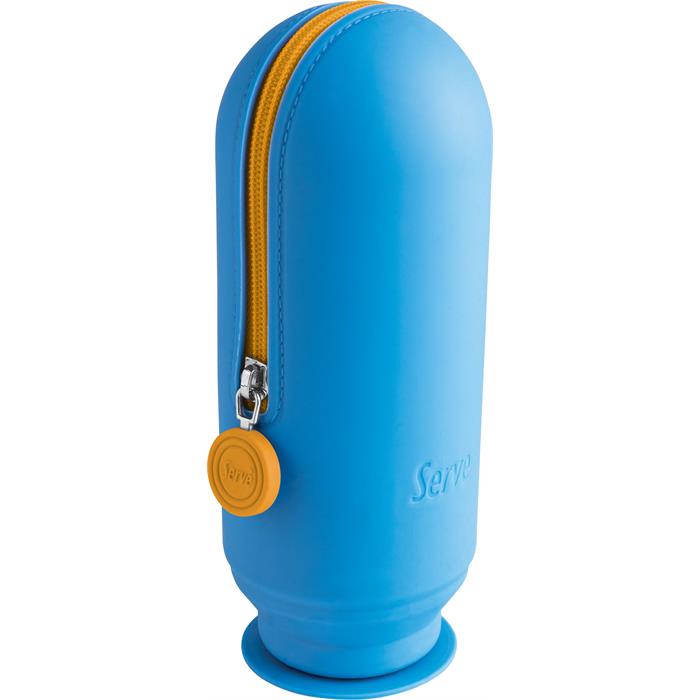 Hoop Silicone Vacuum Pencil Casefluo Blue