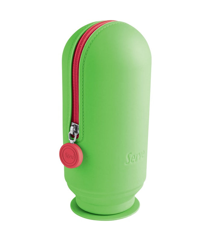 Hoop Silicone Vacuum Pencil Case Fluo Green