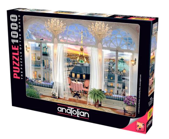 Puzzle Paris Roof Terrace Design 1000Pcs