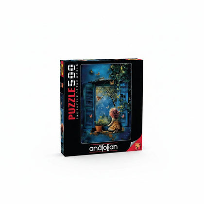 Puzzle Blue Night 500Pcs Size 48x33Cm