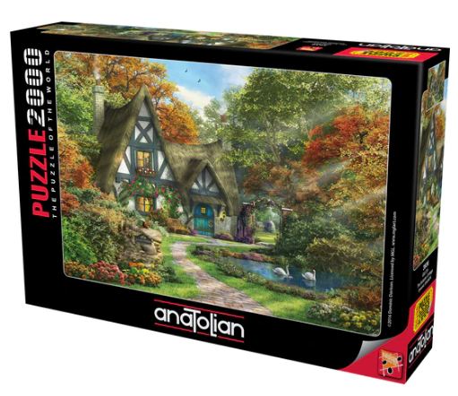 Puzzle The Autumn Cottage Design 2000Pcs