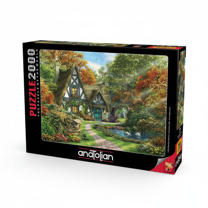 Puzzle Autumn At The Lake 1500Pcs Size 60x85Cm