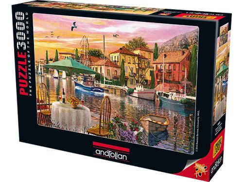 Puzzle Sunset Harbour 3000Pcs