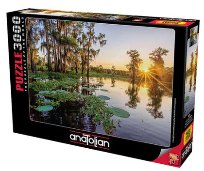 Puzzle Sunrise Over Duck Lake Design 3000Pcs