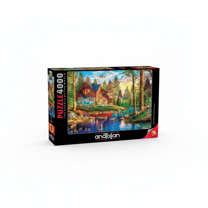 Puzzle Summer Cabin 4000Pcs Size 96x132Cm