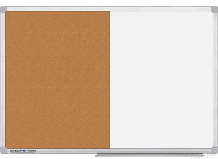 Economy Combiboard 60X90Cm Whiteboard And Corkboard