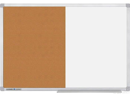 Economy Combiboard 60X90Cm Whiteboard And Corkboard