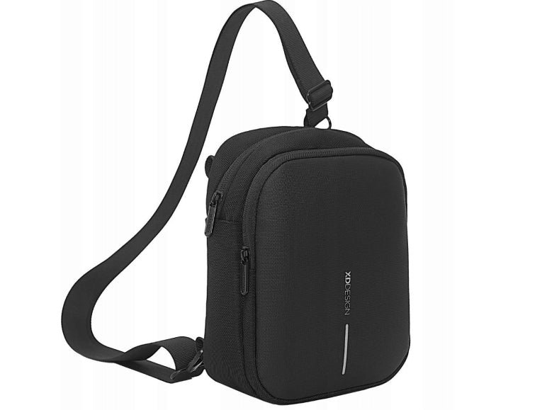 Boxy Sling Crossbody Black