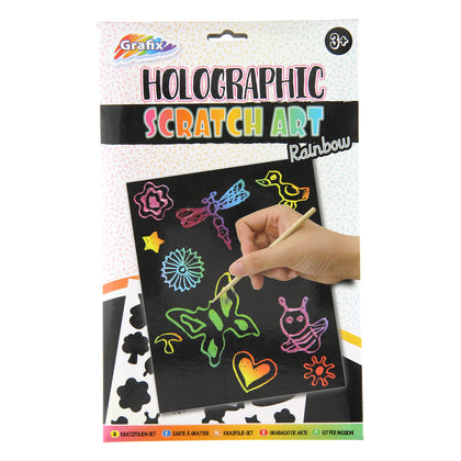 Holographic Scratch Rainbow A5