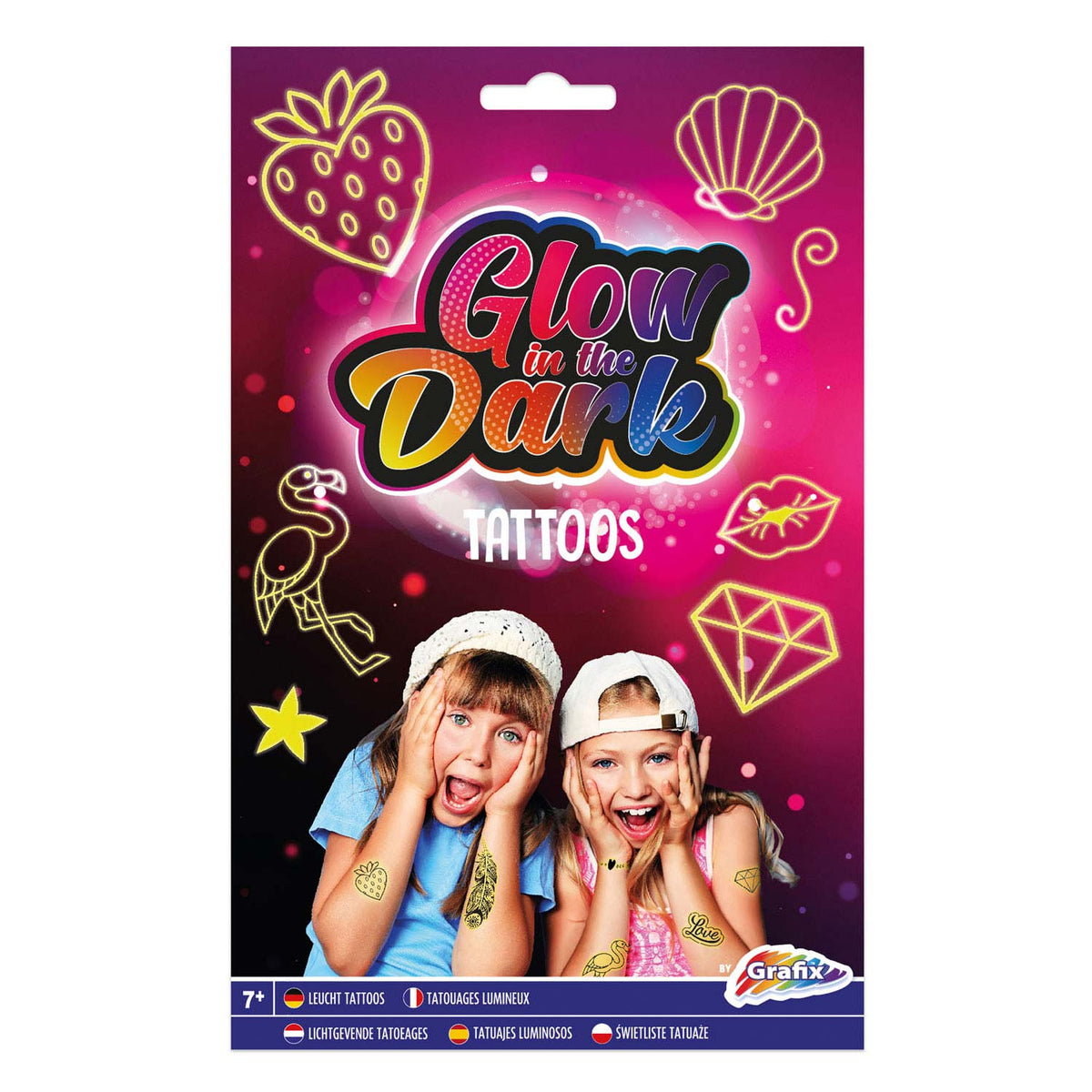 Glow In The Dark Tattoos For Girls 2Sh