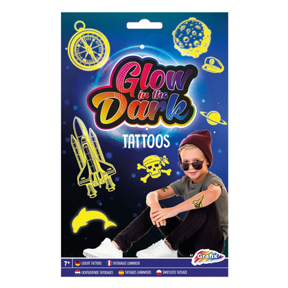Glow In The Dark Tattoos For Boys 2Sh