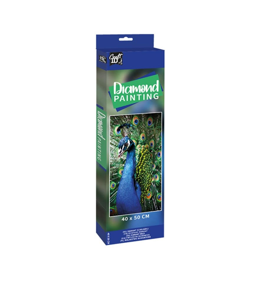 Diamond Painting Peacock 40x50Cm