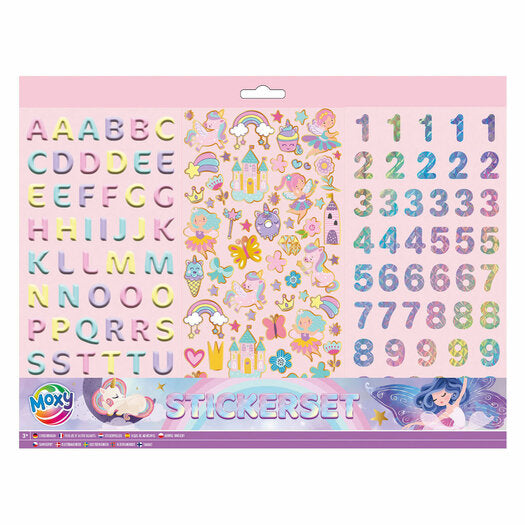 Fairy Sticker Set Of 3 Pcs 26x35.5Cm