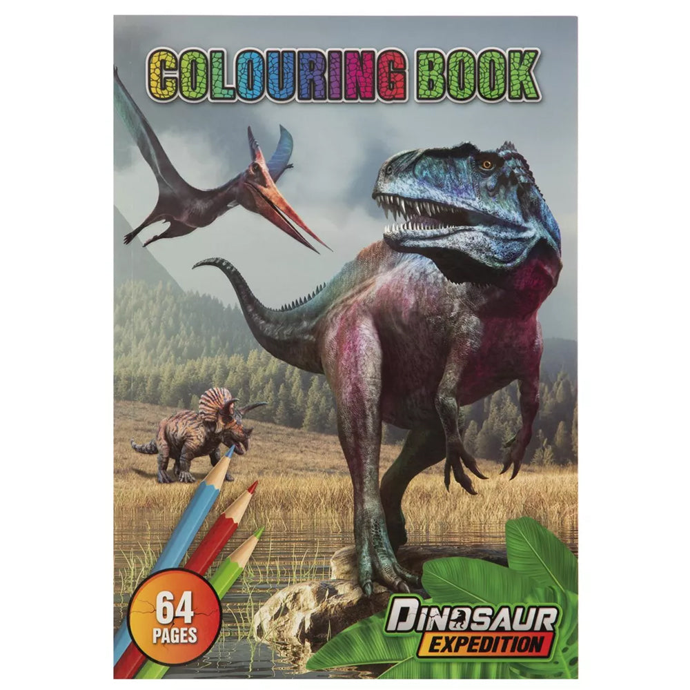Colouring Book Dino Expedition A4 64Sh