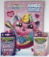 Coloring Book Jumbo Glitter