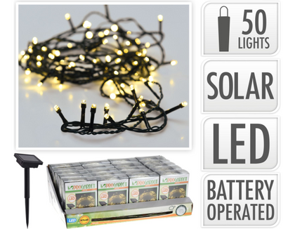 Led Light Chain 50Pcs Solar