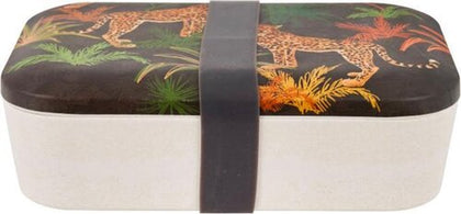 Lunch Box Bamboo/Melamine Leop