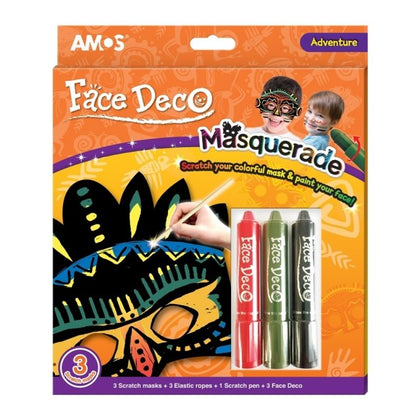 FACE DECO MASQUERADE ADVANTURE