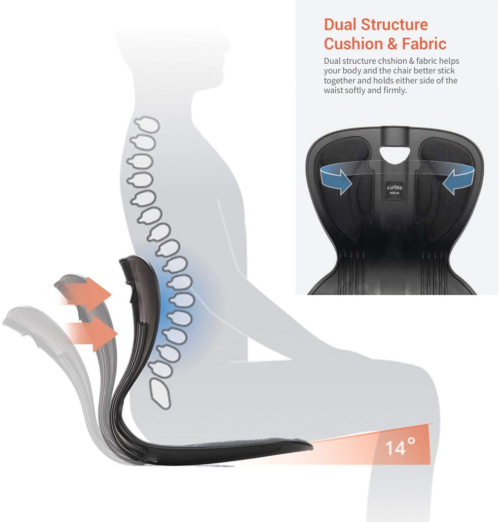 CURBLE CHAIR COMFY BLACK