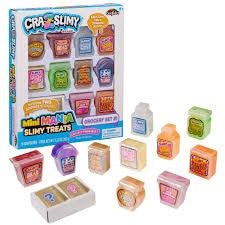 Cra-Z-Slimy Mini Mania Slimy Sweet Treats - Grocery Set 1