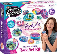 Shimmer N Sparkle Inspirational Rock Art Kit