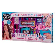 Shimmer N Sparkle Salon Style Deluxe Manicure & Pedicure