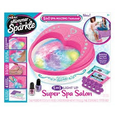 Shimmer N Sparkle Sns 5 In 1 Light Up Super Spa Salon