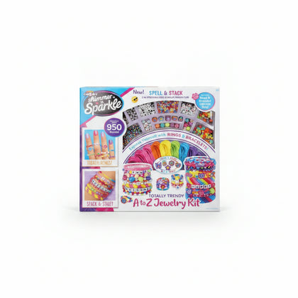 Shimmer N Sparkle Totally Trendy A-Z Jewelry Kit