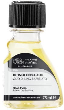 Oil Color Medium Refined Linseed Oil 75Ml