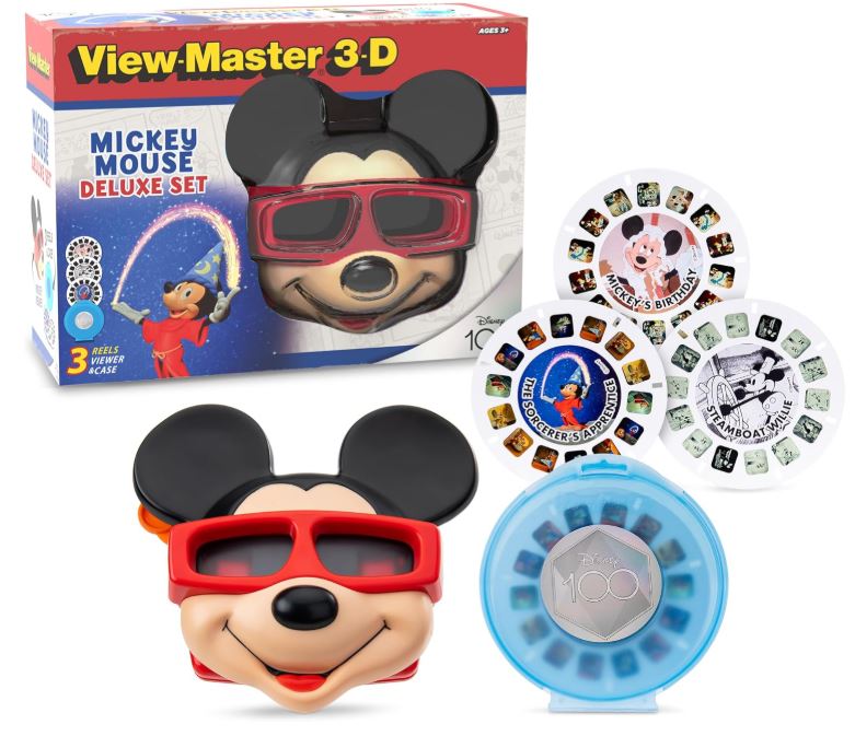 Mickey Mouse Deluxe View Master In Window Box