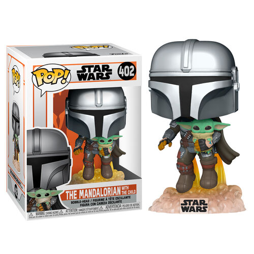 Pop Tv The Mandalorian - Mando Flying W/Jet