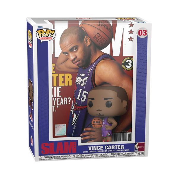 Pop Cover Basketball Nba Slam - Vince Carter