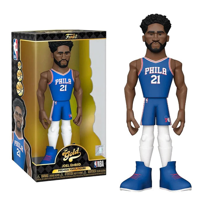 Gold 12Inch Nba Philadelphia - Joel Embiid W/Chase
