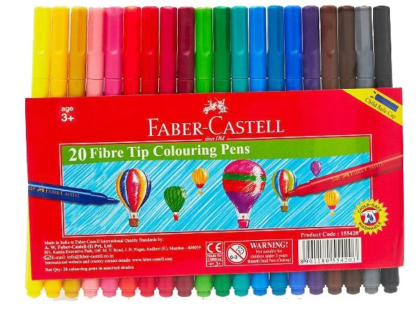 Fiber Pens 20/Pack