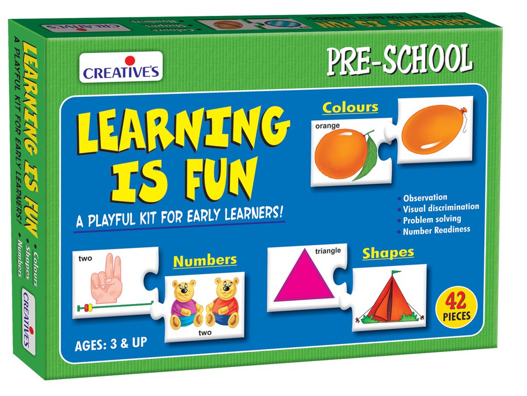 Learning Is Fun,A Playful Kit For Early Learners!