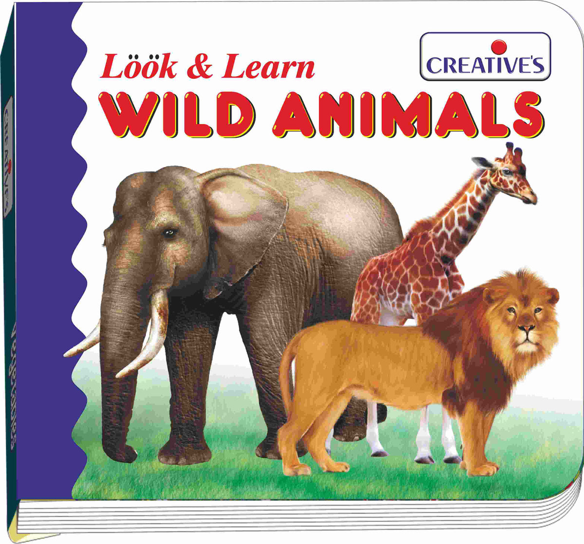 Look &amp; Learn Wild Animals/100P