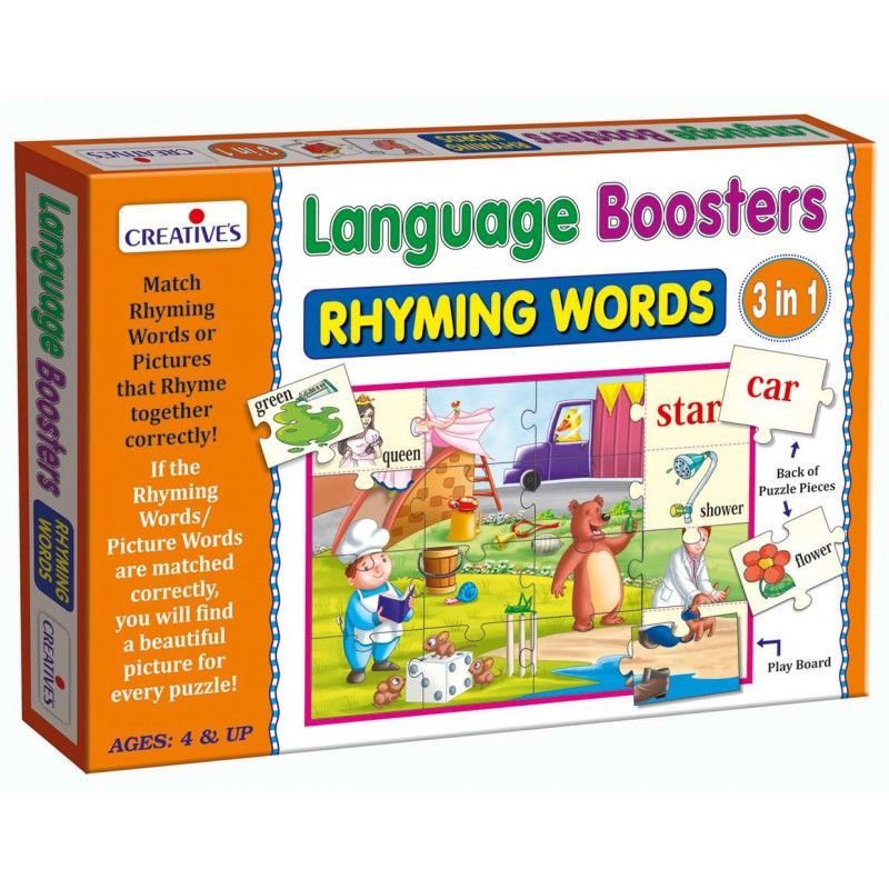 3 In 1 Language Boosters Rhyming Words