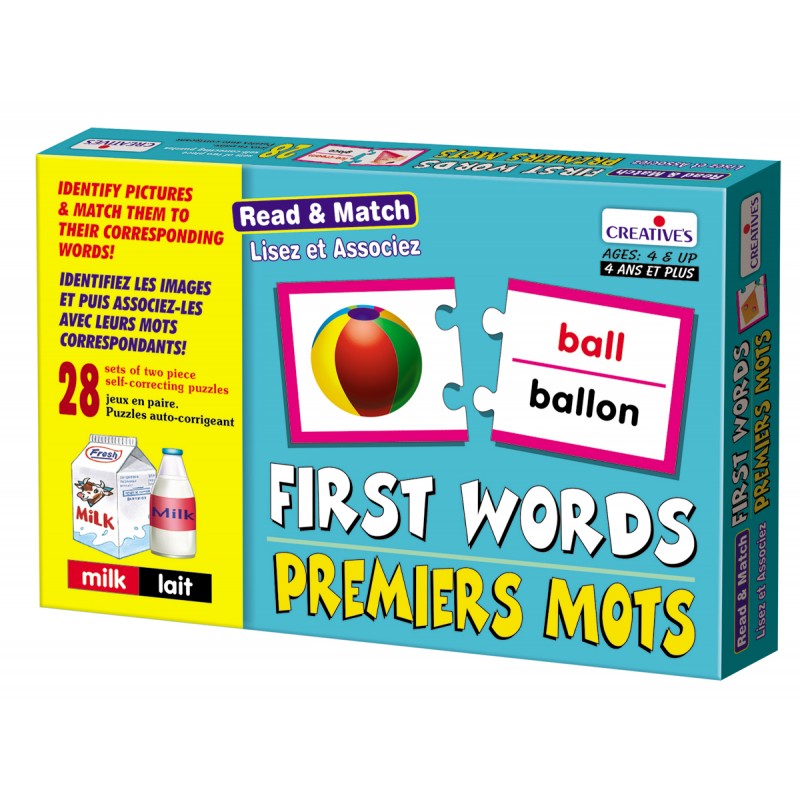 Bilingual Games Read Match First Words