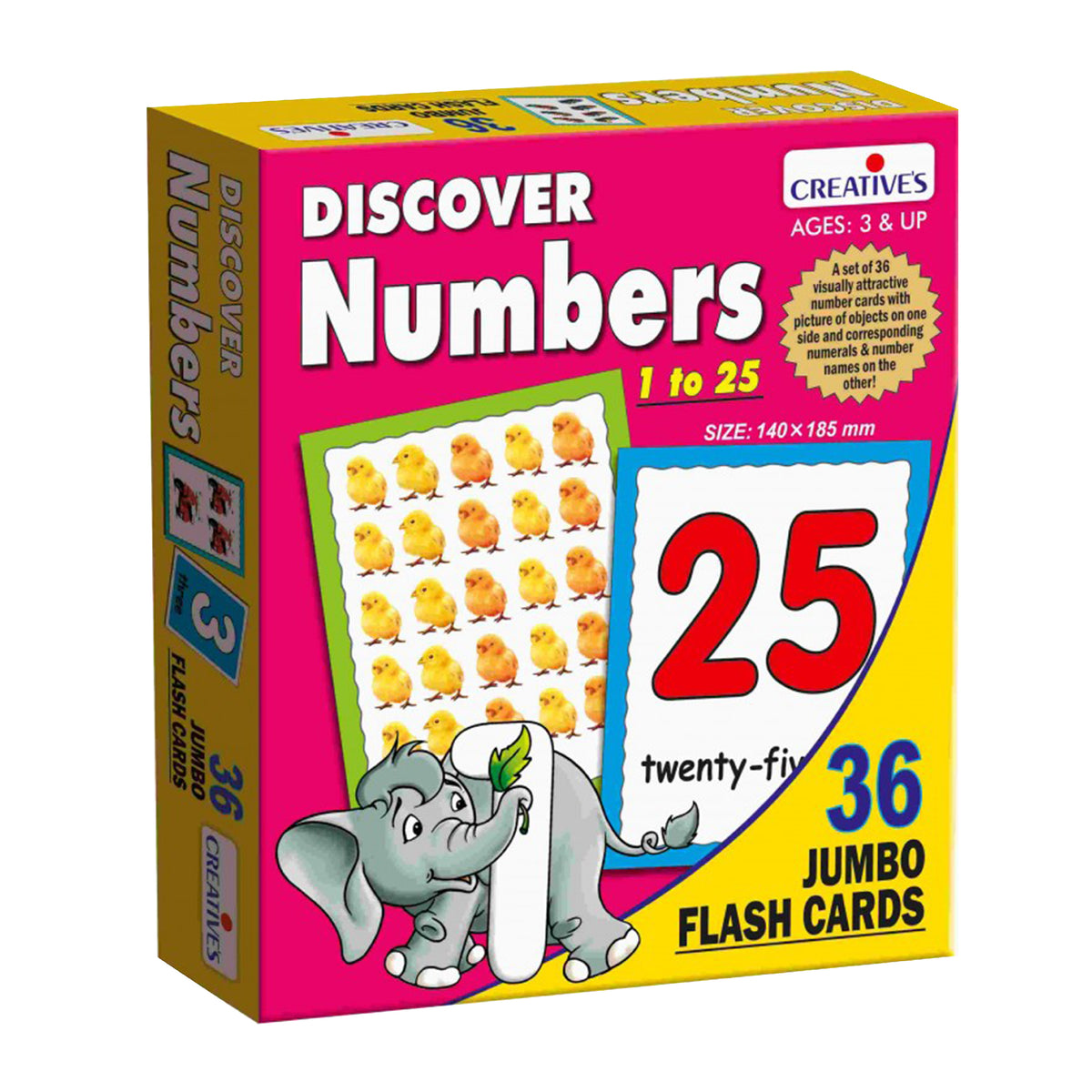 Discover Numbers Flash Cards