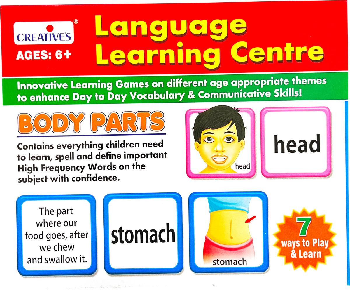 Language Learning Center Body Parts