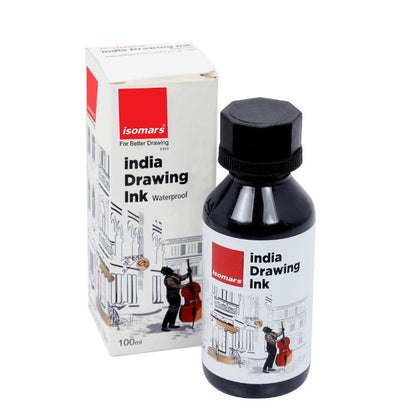 Ink India Waterproof Black 35Ml